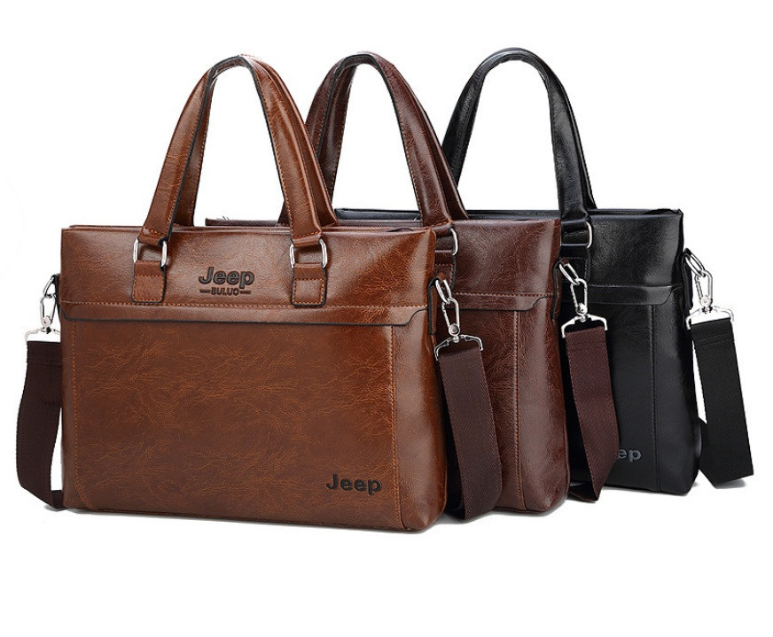 Чоловічий діловий портфель сумка Jeep