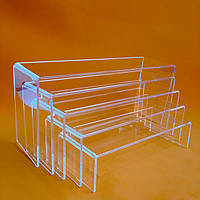 Комплект акрилових підставок | підставки для взуття, сумок і товарів