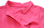Сукня дитяча рожева, тканина лакоста, зріст 122 см, Робінзон, фото 3