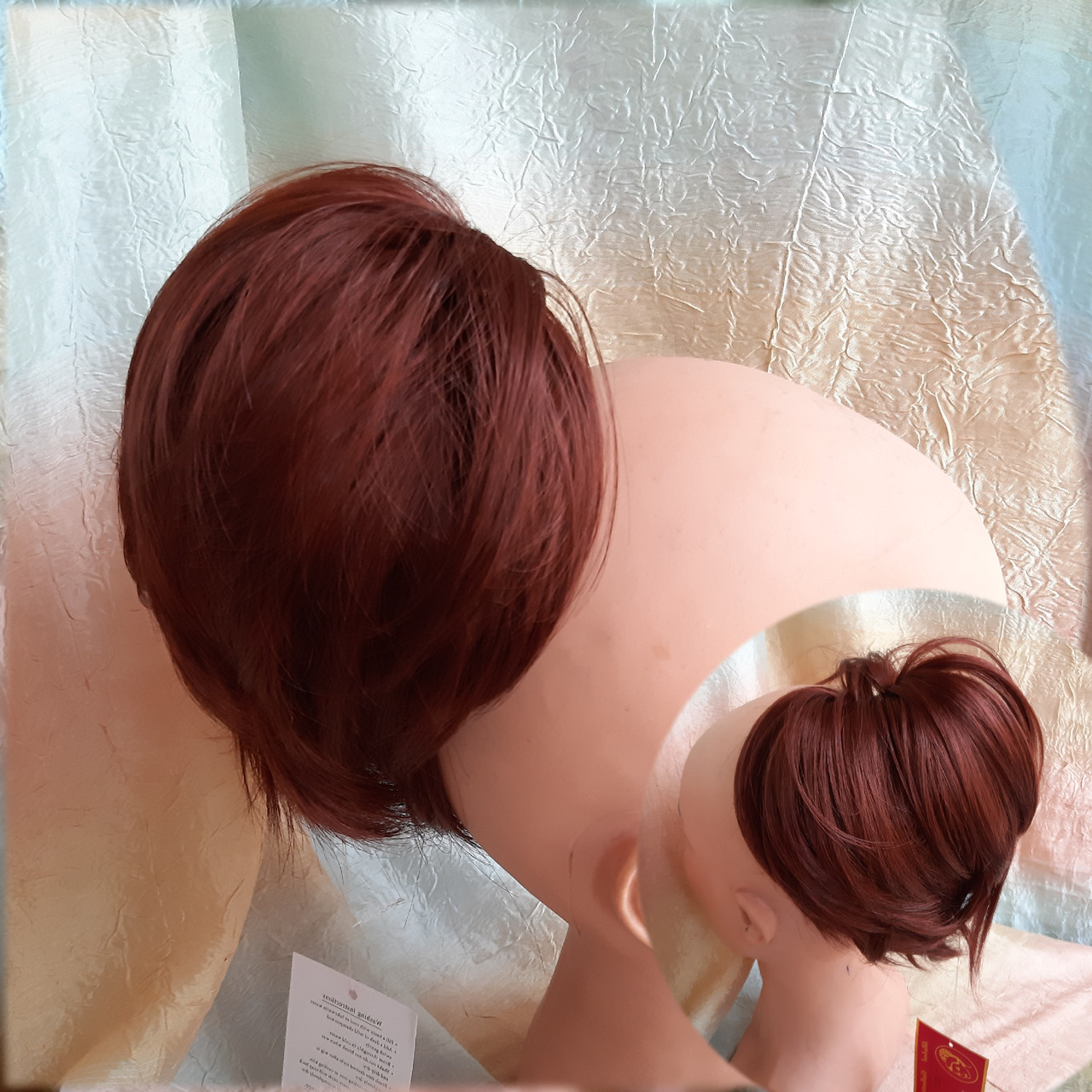 Хвіст короткий "рожки" на крабі червоно-медний 6454А -131, фото 1