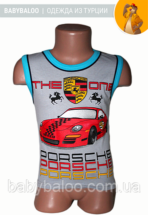 Майка кант для хлопчика "Porsche" (від 4 до 8 років), фото 1