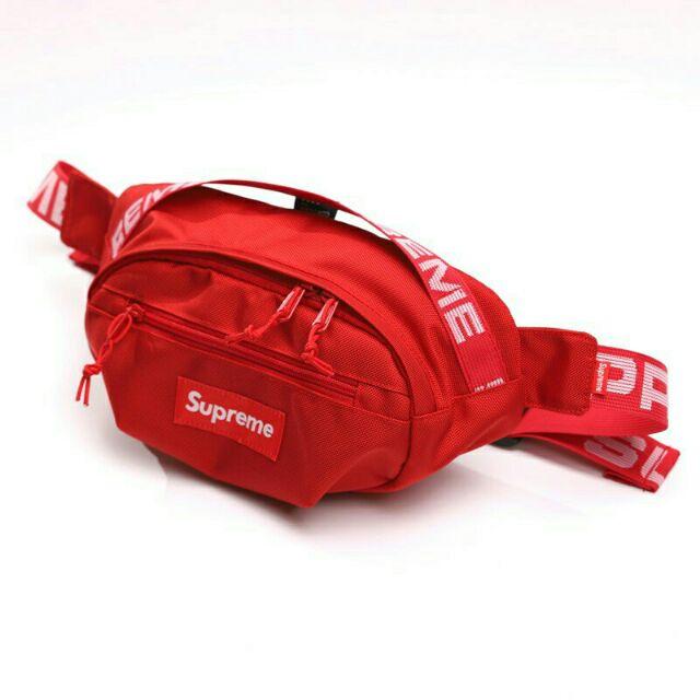 Бананка Supreme Red Сrossbody Bag Unisex - RS1123A1