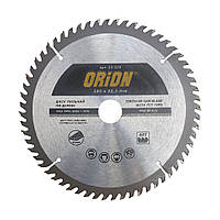 Пила дискова з твердосплавною напайкою "ORION" 180*22 z60