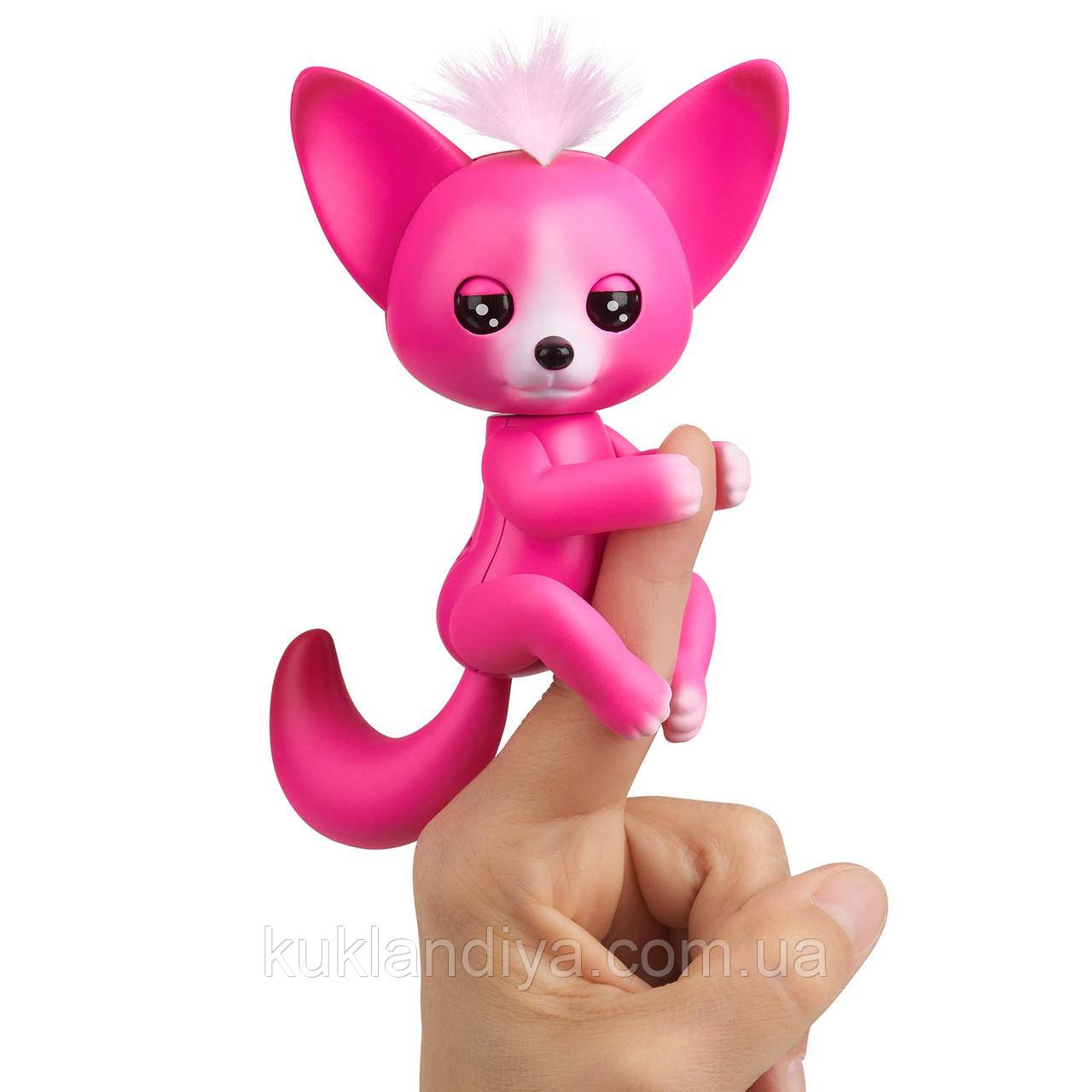 Інтерактивна лисичка WowWee Fingerlings Interactive Baby Fox Фингерлингс Бейбі фокс Кайла