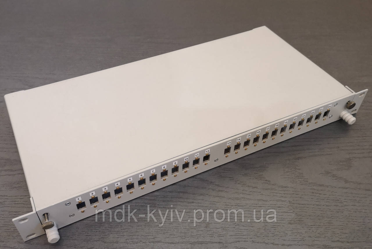 ОРП 24SC - оптическая распределительная панель 19", 1U, ёмкостью до 24 ...
