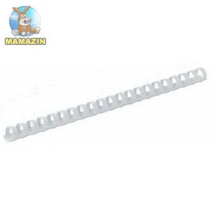 Пружины для переплета BUROMAX пластик №6 BM.0500-12, белые 68081 G-Rich