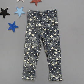 Утеплені лосіни "Зірки" для дівчинки. 2 роки