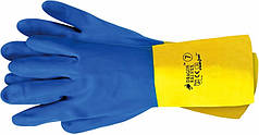Рукавиці захисні КЦП RBI-VEX YN з латексу та неопренового каучуку