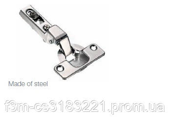 Петля Titus S-type Clip-On: напівнакладна 110˚ (1/2), Made in Slovenia (код1848)