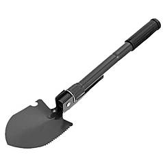 Складана саперна лопатка Lesko з чохлом компасом похідна армійська мала туристична лопата