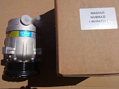 Компресор кондиціонера Лачетті 1.8 MAGNUS, REZZO, NUBIRA 2, (Низька фішка) 700725, 96394713