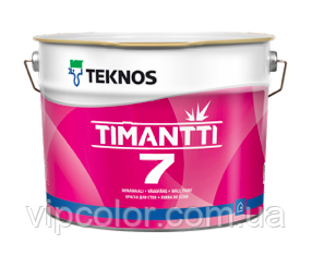 TEKNOS TIMANTTI 7 Дисперсійна матова фарба База 1 9 л