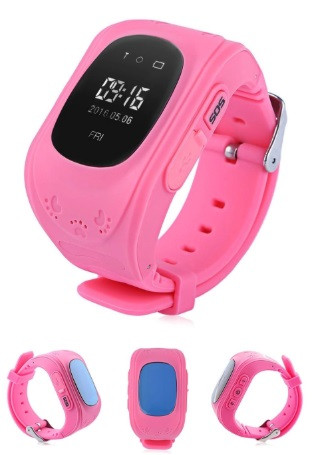 Q50 дитячий розумний годинник з GPS (pink)