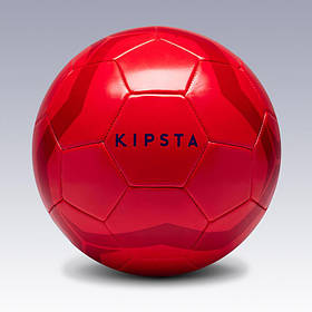 Футбольний м'яч дитячий червоний розмір 5 (для дітей віком від 12 років)