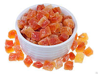 Папайя цукат кубики оранжевые 250 г