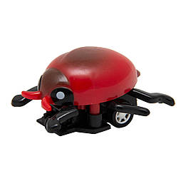 Іграшка заводна - жук Aohua, 6x4,5x3 см, червоний, пластик (8052A-3-1)