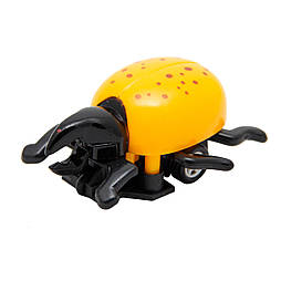 Іграшка заводна - жук Aohua, 6x4,5x3 см, жовтий, пластик (8052A-3-2)