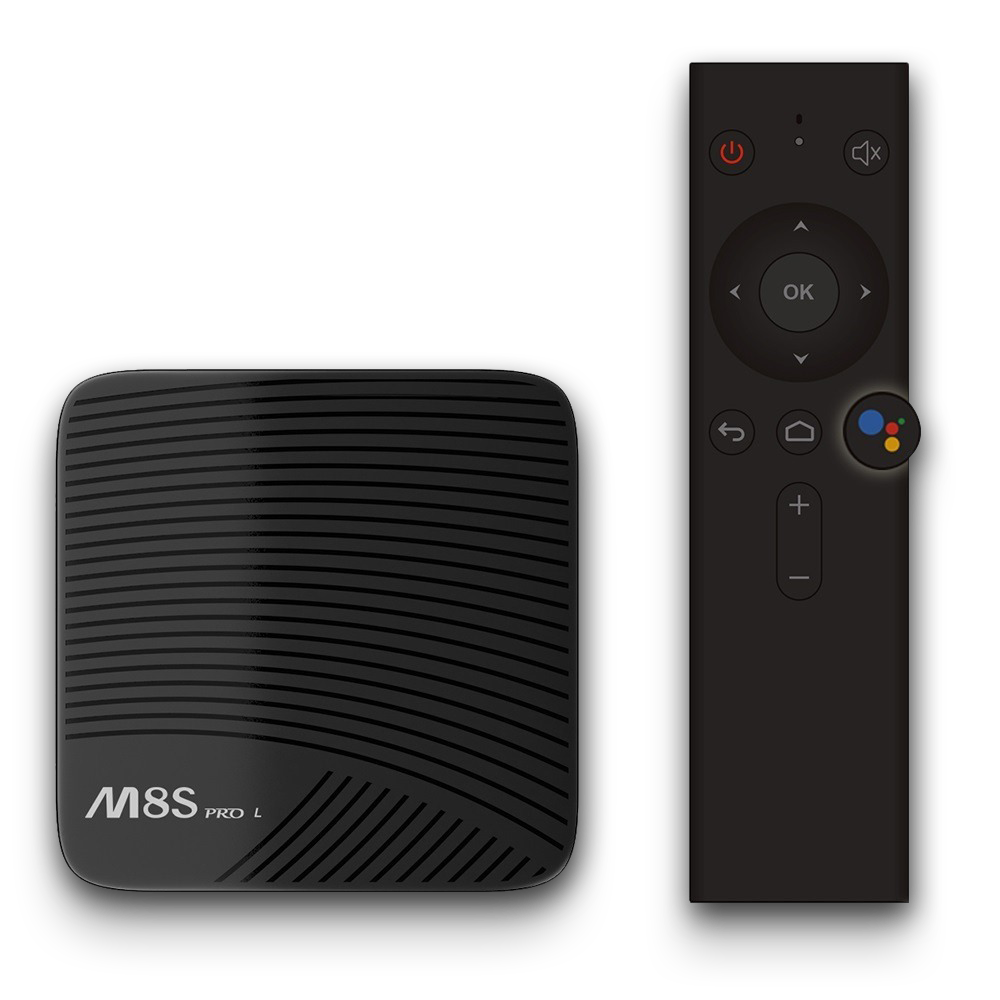 Смарт-приставка Mecool M8S Pro L 3/32 Гб, Голосове керування, Amlogic S912, 8 ядер, Android 7.1, UltraHD 4K