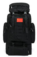 Рюкзак туристичний xs1725-2 чорний, 70 л