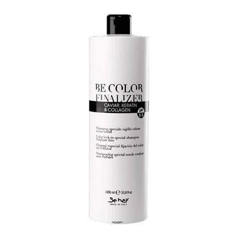 Шампунь із кератином і колагеном 7,0 pH Be Hair Be Color Shampoo With Keratin And Collagen 1000 мл, фото 1
