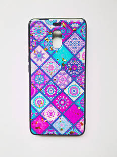 Чохол мармуровий для Meizu M6 Note ромбики