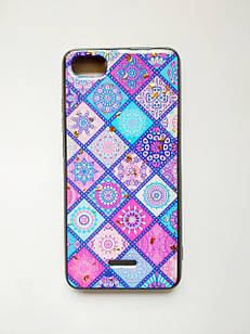 Чохол мармуровий для Xiaomi redmi 6A ромб