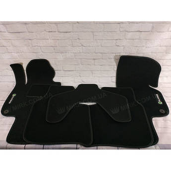 Преміум коврикив текстильний салон автомобіля Skoda Superb ІІ 2008-2015 Beltex чорний premium