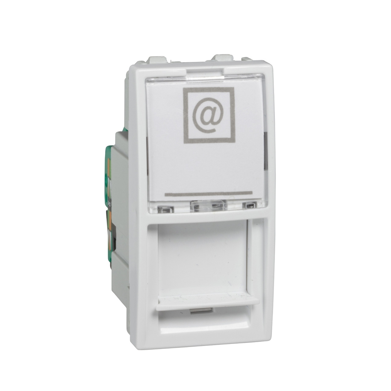 MGU3.410.18 Розетка комп'ютерна RJ45 кат.5e UTP неекранов. 1мод, біла Unica Schneider Electric