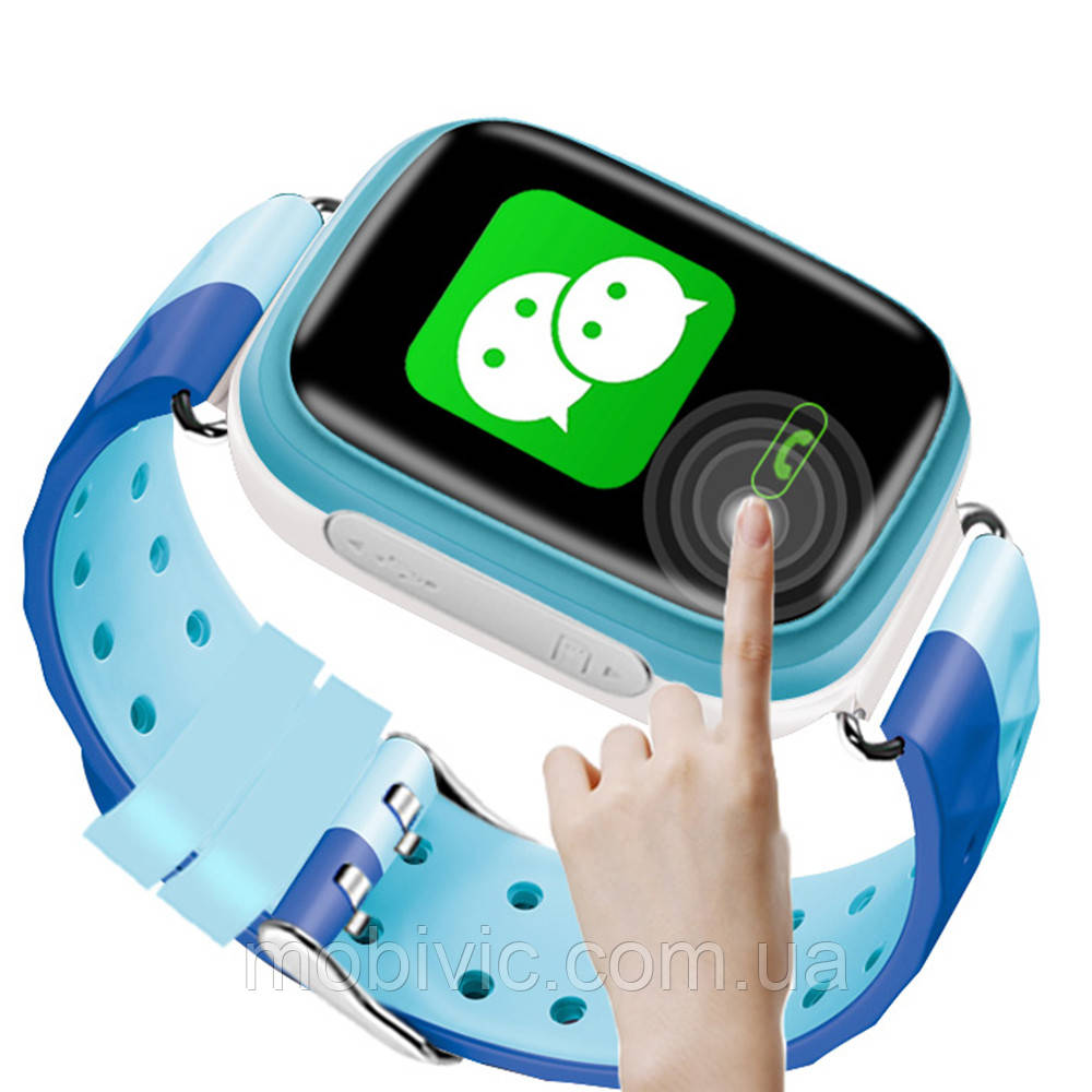 Q80 дитячий розумний годинник з GPS (blue)