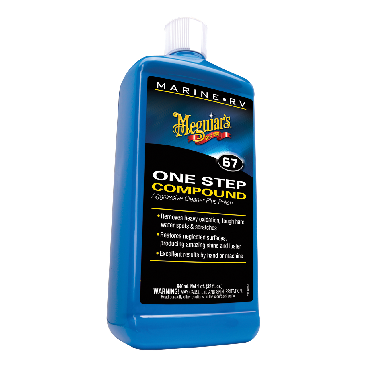 Однокрокова полірувальна паста для човнів - Meguiar's Marine / RV One Step Compound 946 мл (M6732)