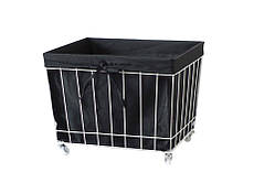 Кошик металевий Handy Home сітчастий з вкладишем, на колесах, 46х36х37см (TG-01)