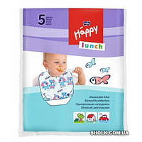 Нагрудники BELLA BABY HAPPY LUNCH 5 ШТ (5900516650889)