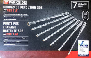 Набір бурів sds plus Parkside (7шт) Німеччина