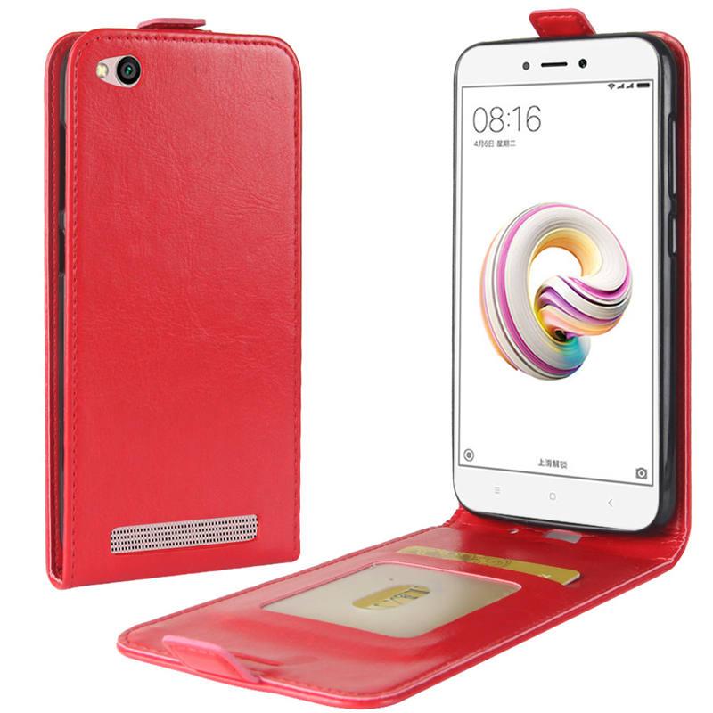 Чехол книжка для Xiaomi Redmi Go Флип Червоний