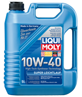 LIQUI MOLY SAE 10W-40 SUPER LEICHTLAUF 5л масляный фильтр в подарок