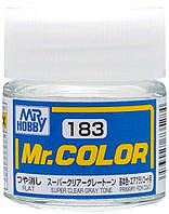 Прозорий з Сірим Відтінком напівматовий. 10МЛ. MR.COLOR C183