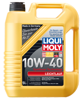 LIQUI MOLY SAE 10W-40 LEICHTLAUF 5л масляный фильтр в подарок