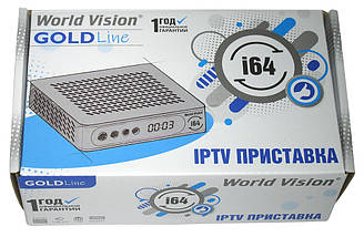 World Vision i64 IPTV приставка з LAN