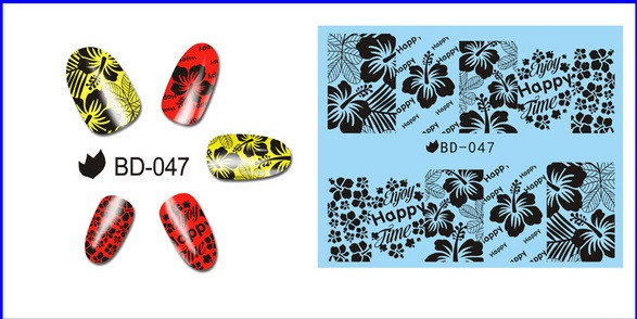Наклейки для нігтів BD-047