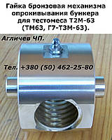 Гайка на тістоміс для повороту корига до Т2М-63, ТМ-63, Г7-Т3М-63
