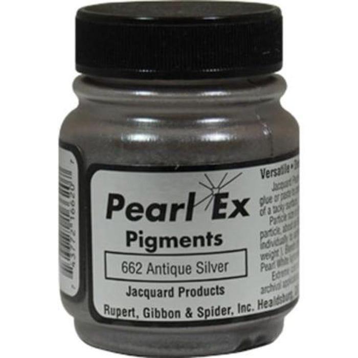 Пігмент високоякісний Перлекс PearlEx Перлекс(США) імітація металу, античне срібло, пробник 2 м, ріпак