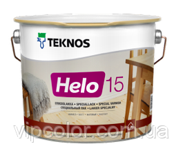 TEKNOS HELO 15 Аликдно-уретановий лак Безбарвний 9 л, фото 1