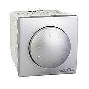 MGU3.511.30 Світлорегулятор поворотно-нажимний 230В та 12В алюміній Unica Schneider Electric