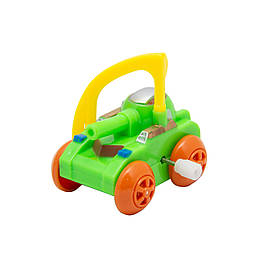 Іграшка заводна - танк Aohua, 4,5x3,5x3 см, зелений, пластик (8074A-3-3)