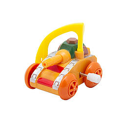 Іграшка заводна - танк Aohua, 4,5x3,5x3 см, помаранчевий, пластик (8074A-3-2)