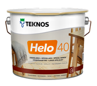 TEKNOS HELO 40 Полуглянцевый универсальный лак Бесцветный 9 л