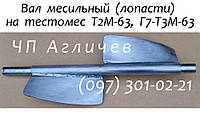 Вал (лопасті) до тістомісу для крутого тіста Т2М-63, ТМ63, Г7-Т3М63