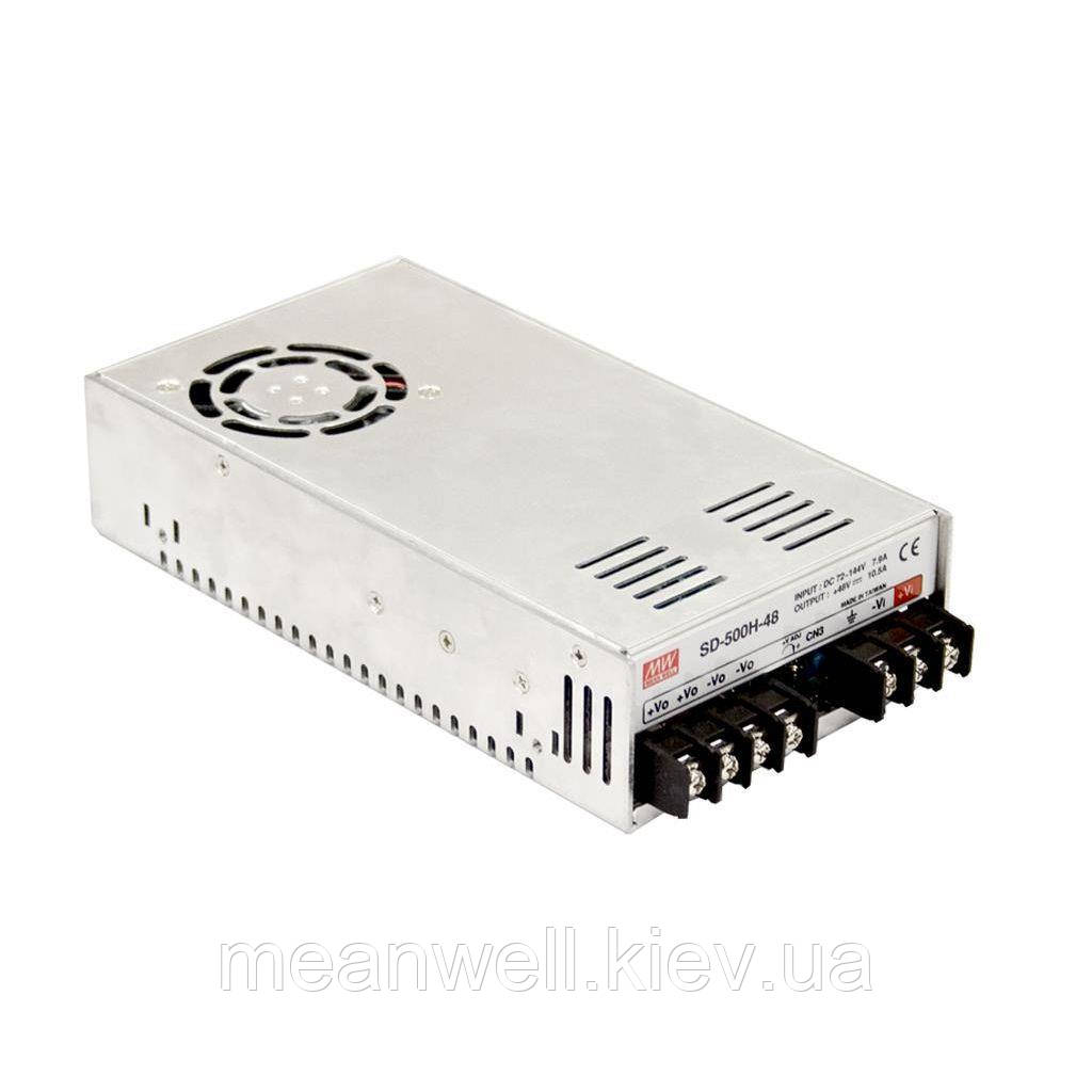 SD-500L-24 Блок живлення Mean Well DC DC перетворювач вхід 19 ~ 72VDC, вихід 24 в, 21A, фото 1