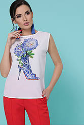 Туфлі квіти футболка  б/р