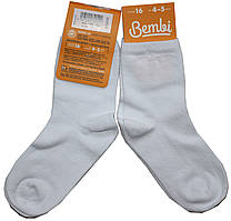 Шкарпетки білі дитячі, розмір16, Бембі